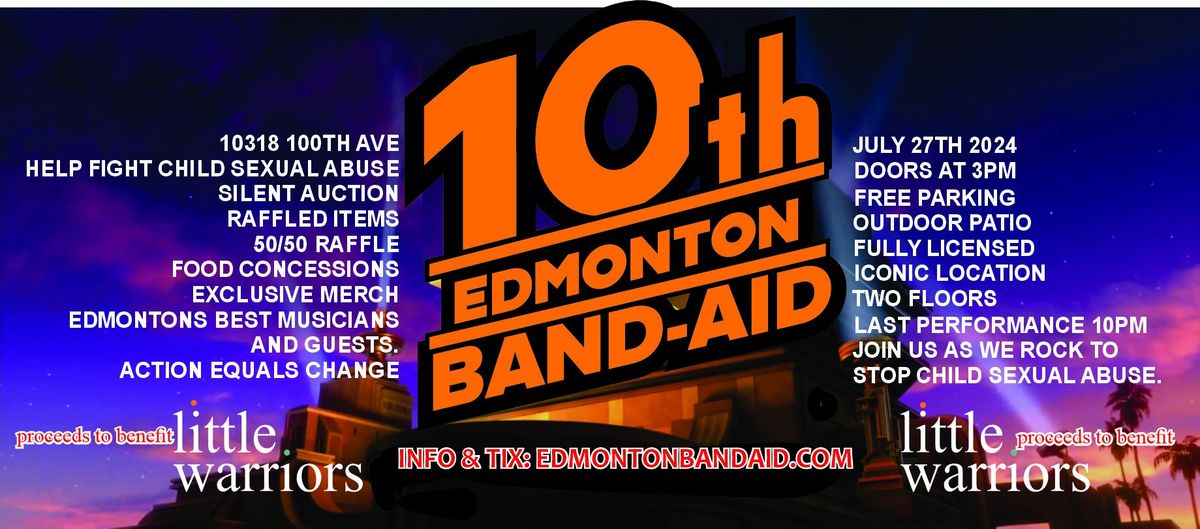  Edmonton Band-Aid X