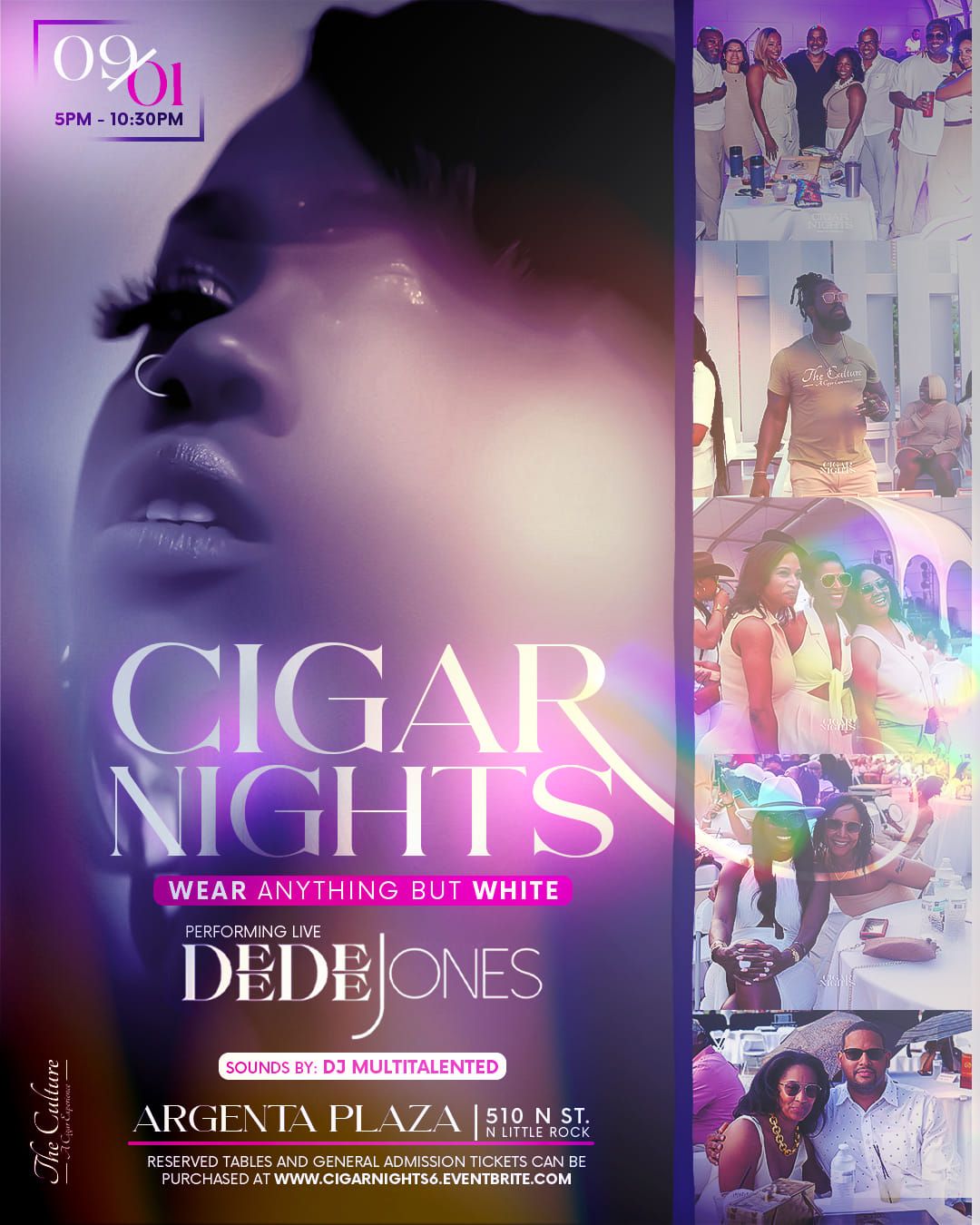 Cigar Nights "Wear anything but White"