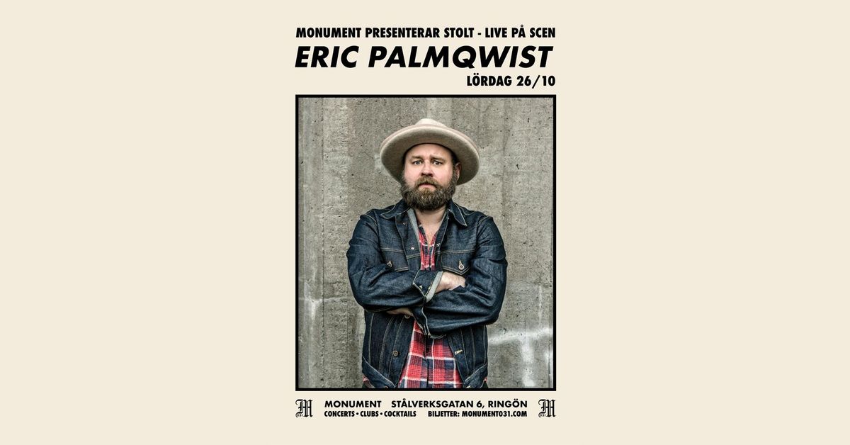 Eric Palmqwist + support 26\/10