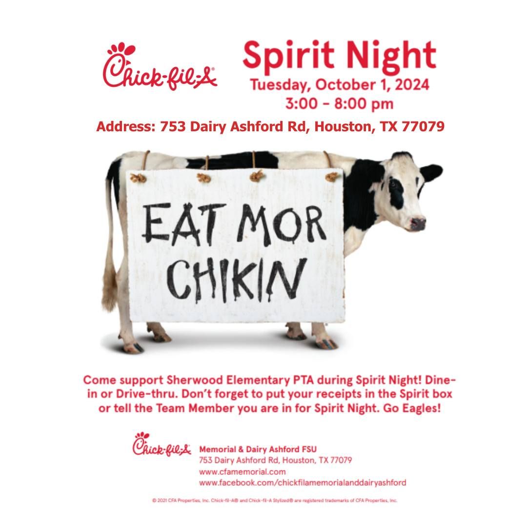 Spirit Night at Chick-fil-A