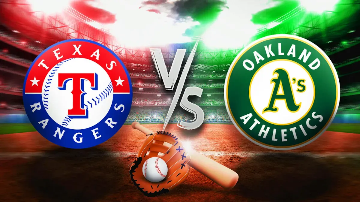 Athletics at Texas Rangers at Globe Life Field