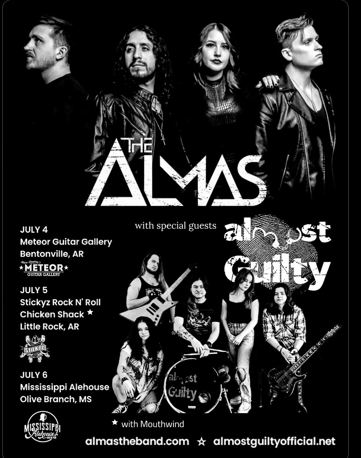 The Almas w\/Almost Guilty