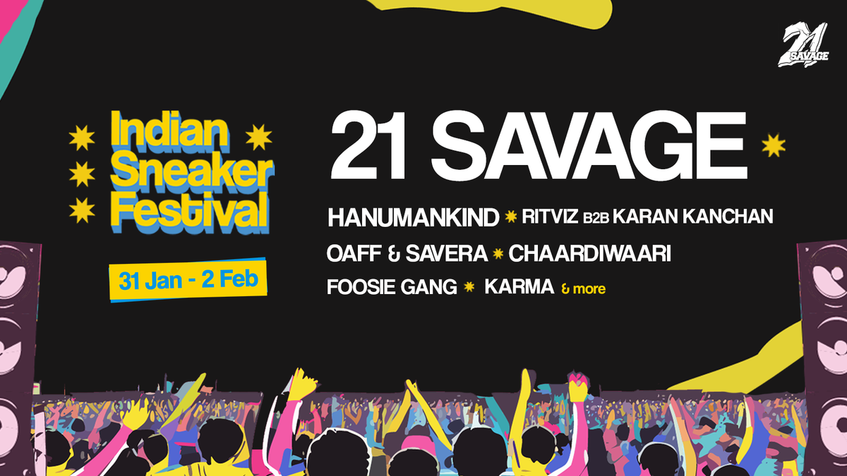 Indian Sneaker Festival ft. 21 Savage