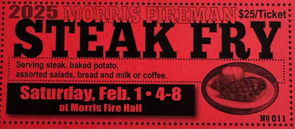 2025 Morris Fireman Steak Fry