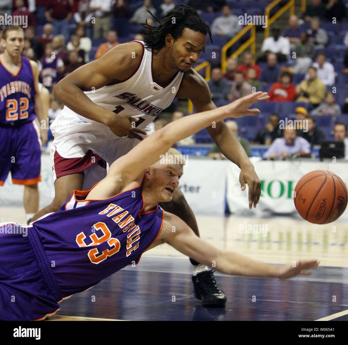 Southern Illinois Salukis vs. Evansville Purple Aces