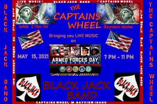 Black Jack Band at Captains Wheel in Bayview Idaho
