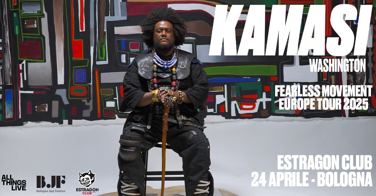 Kamasi Washington \/ Fearless Movement Europe Tour 2024 \/ Bologna