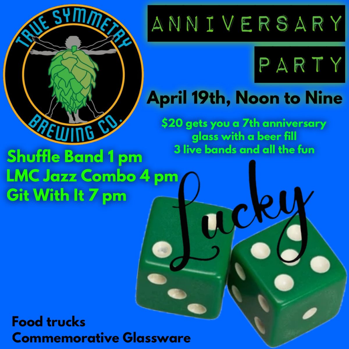 Lucky 7 Anniversary Party