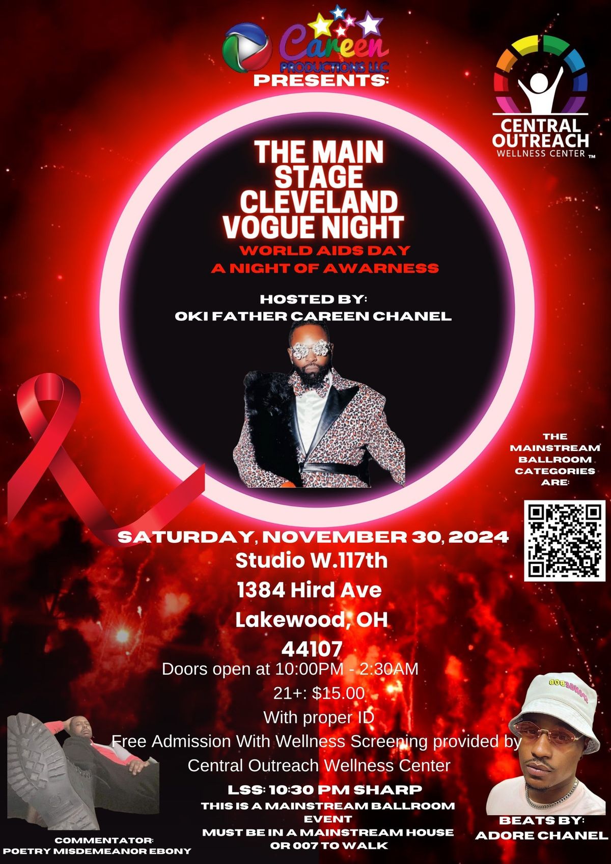 The Main Stage: World AIDS Day A Night of Awarness Vogue Night 