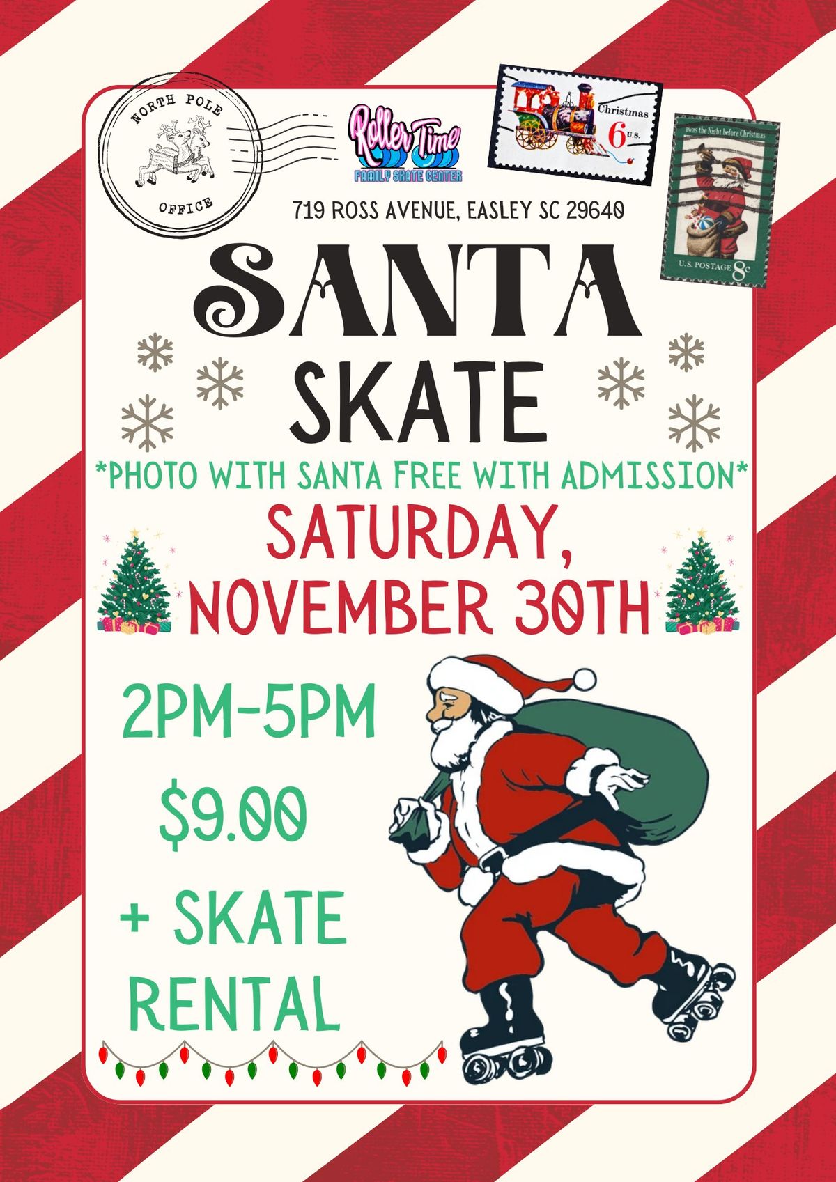 Santa Skate \ud83c\udf85\ud83c\udffc\ud83d\udefc