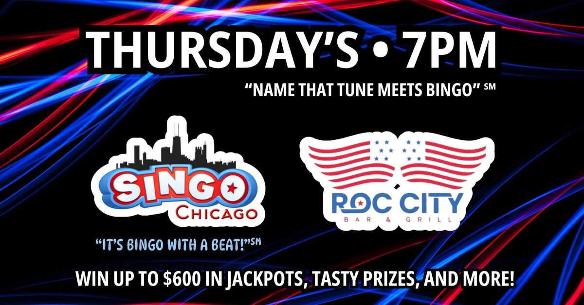 SINGO- Music Bingo @ Roc City 