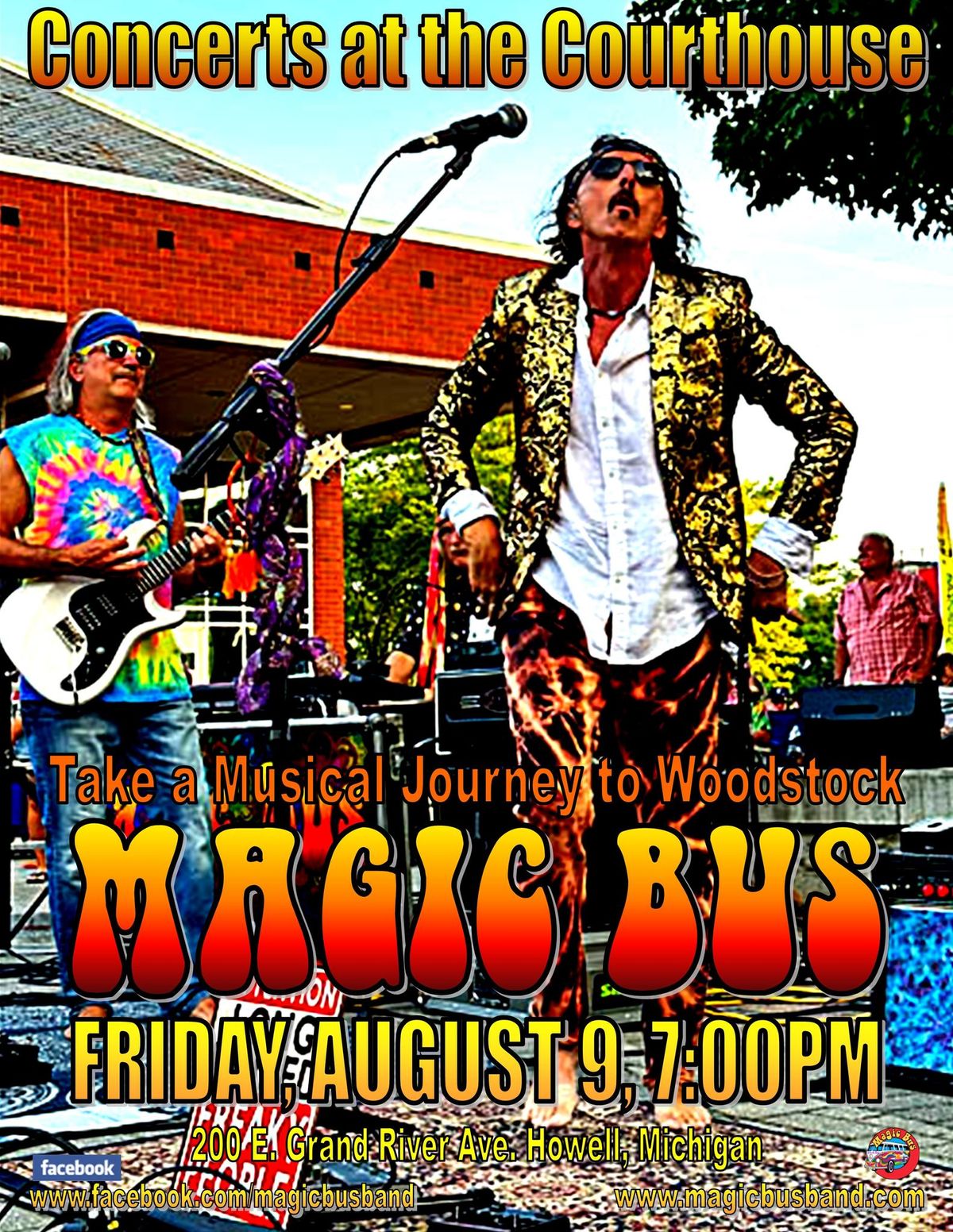 Magic Bus at the Courthouse