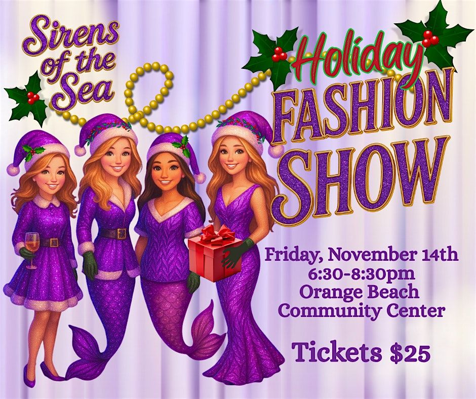 Sirens of the Sea Holiday Fashion Show