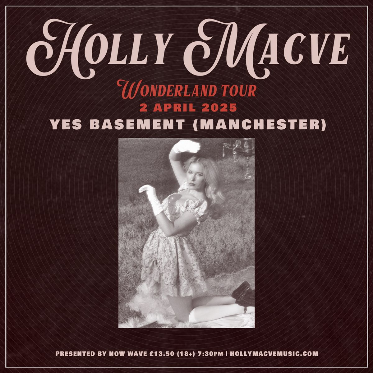 Holly Macve, Live at YES Basement - Manchester