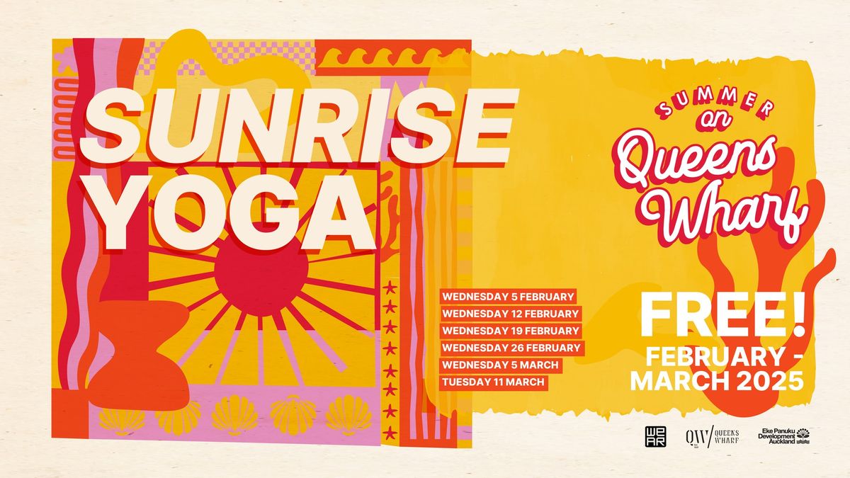 Sunrise Yoga: Summer on Queens Wharf 2025