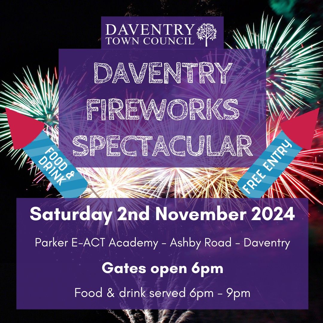 Daventry Fireworks Spectacular 2024!