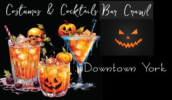 Downtown York Costumes and Cocktail Crawl