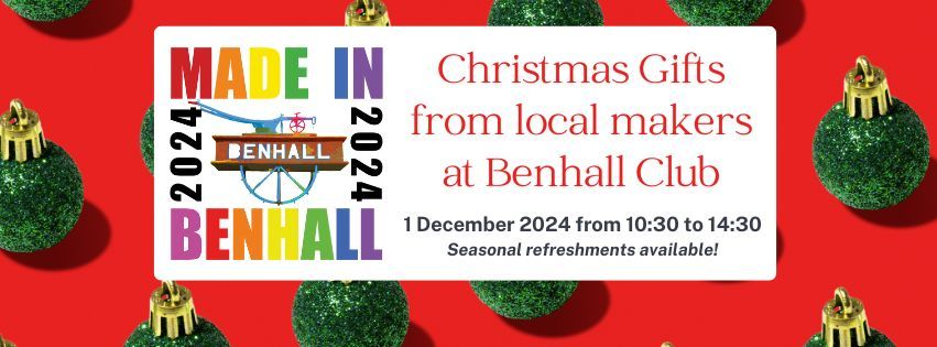 Made in Benhall Christmas Market