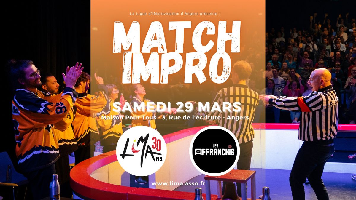 Match d'impro LIMA vs Les Affranchis (Compi\u00e8gne) 