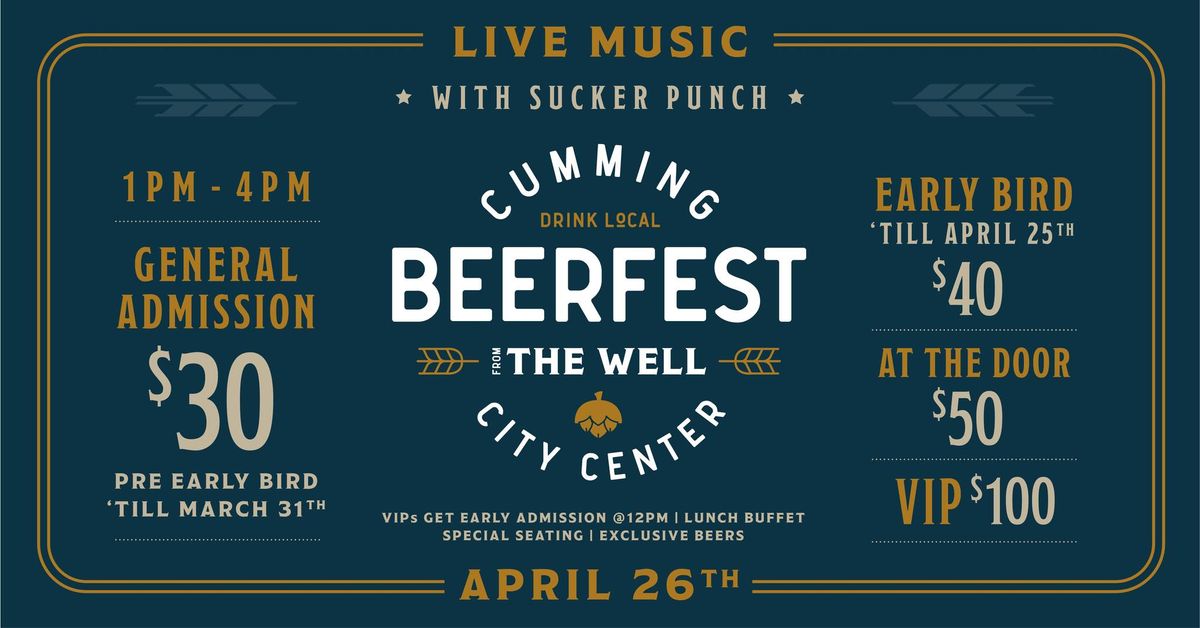 3rd Annual Cumming Beer Festival 