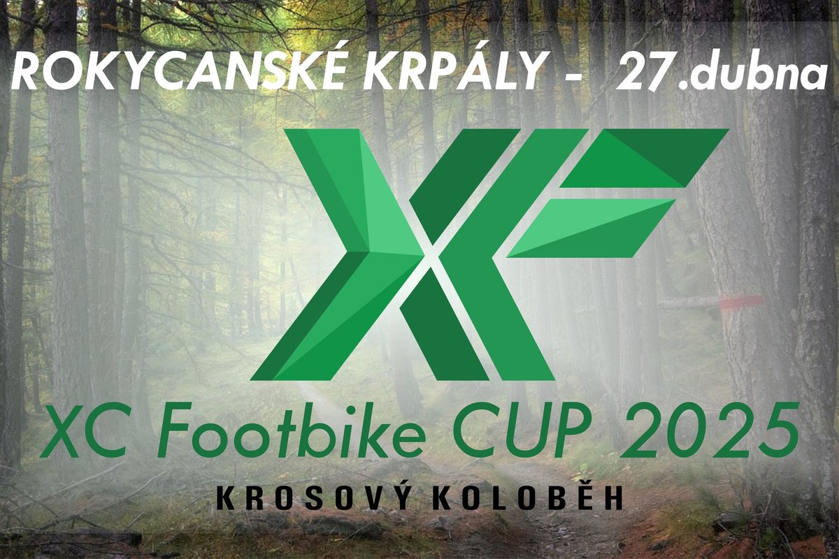 1. z\u00e1vod XC Footbike CUP 2025 - Rokycansk\u00e9 Krp\u00e1ly