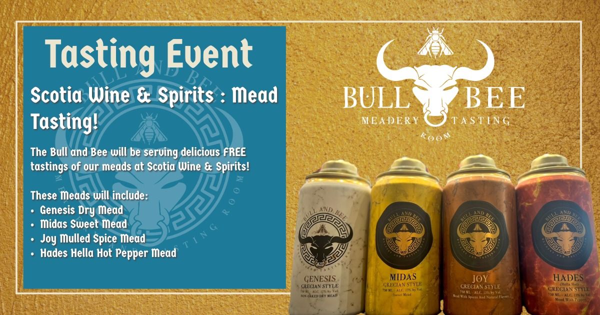 Tasting Event : Scotia Wine and Spirits