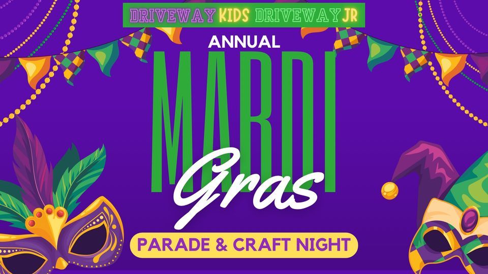 Mardi Gras 2024 Annual Parade & Kids Craft Night, 335 Asbury Drive