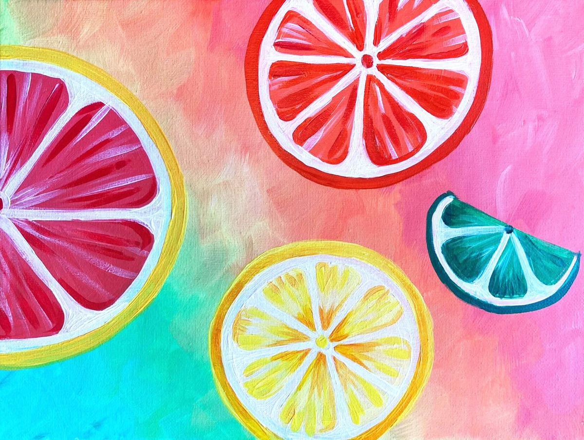 Tangy Delights - Paint and Sip with Miya