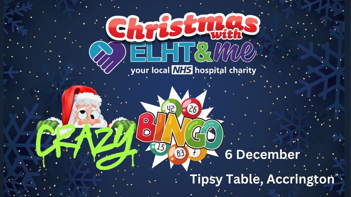 Christmas crazy bingo at Tipsy Table