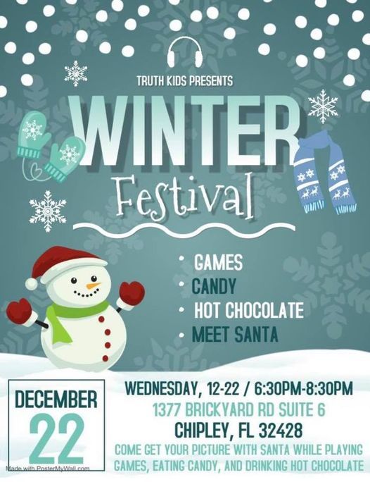 Chipley Fl Christmas Festival 2022 Winter Festival, Chipley, Florida, 22 December 2021