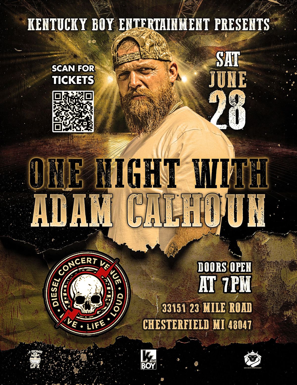 One Night With Adam Calhoun!!