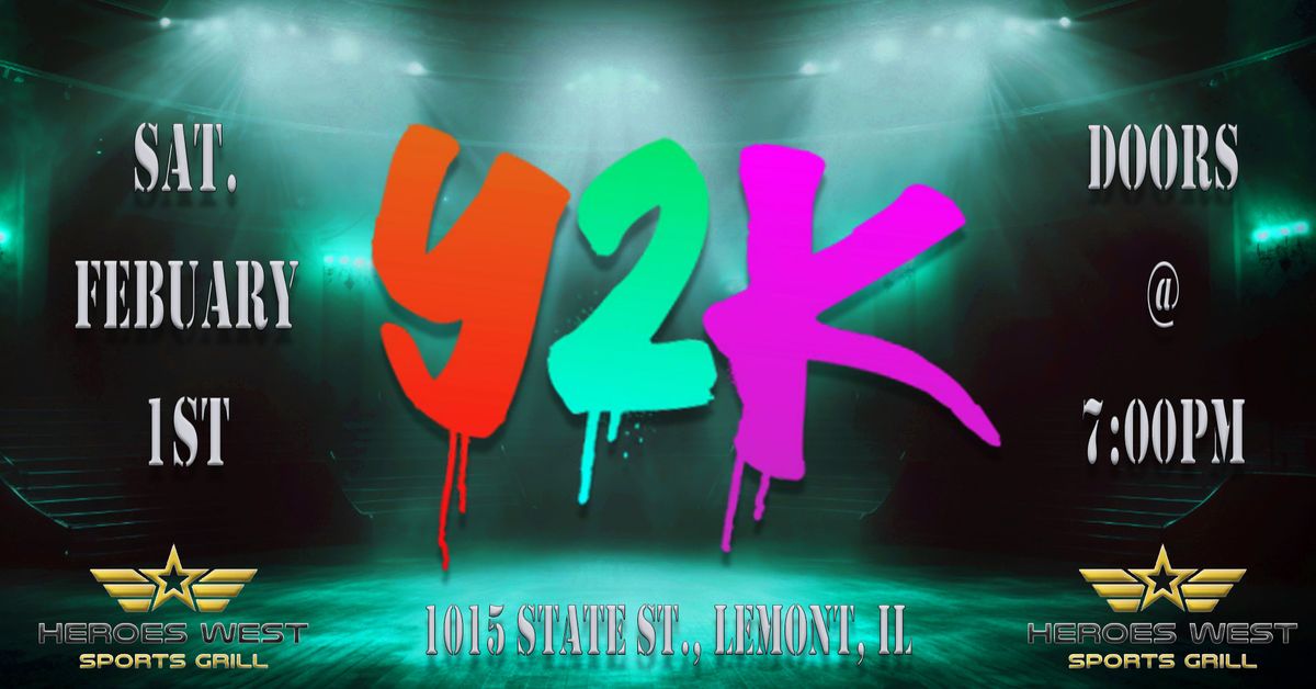 2000s Night with Y2K @ Heroes West Sports Grill