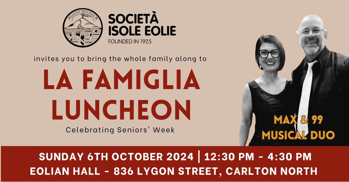 La Famiglia Luncheon 