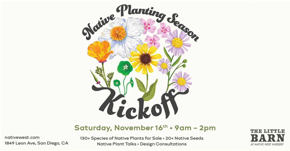 Native Planting Season Kickoff