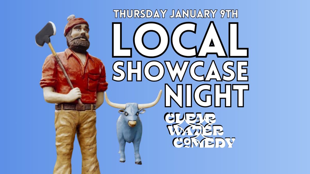 Clear Water Comedy Presents: Local Showcase Night at The Plus!