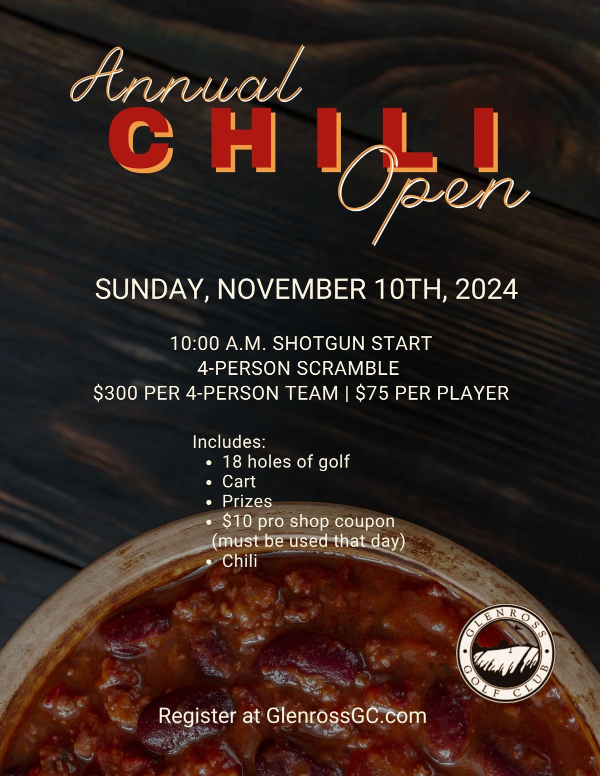 Annual Chili Open