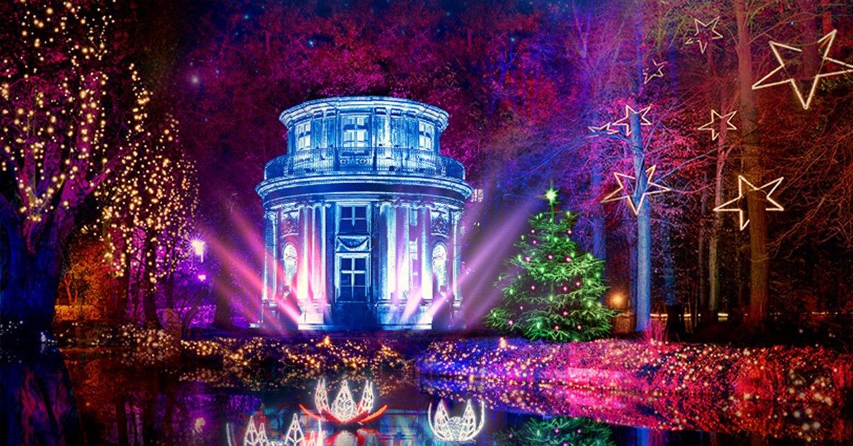 Glitzerfahrt zum Christmas Garden Dresden im Schlosspark Pillnitz - Januar 2024