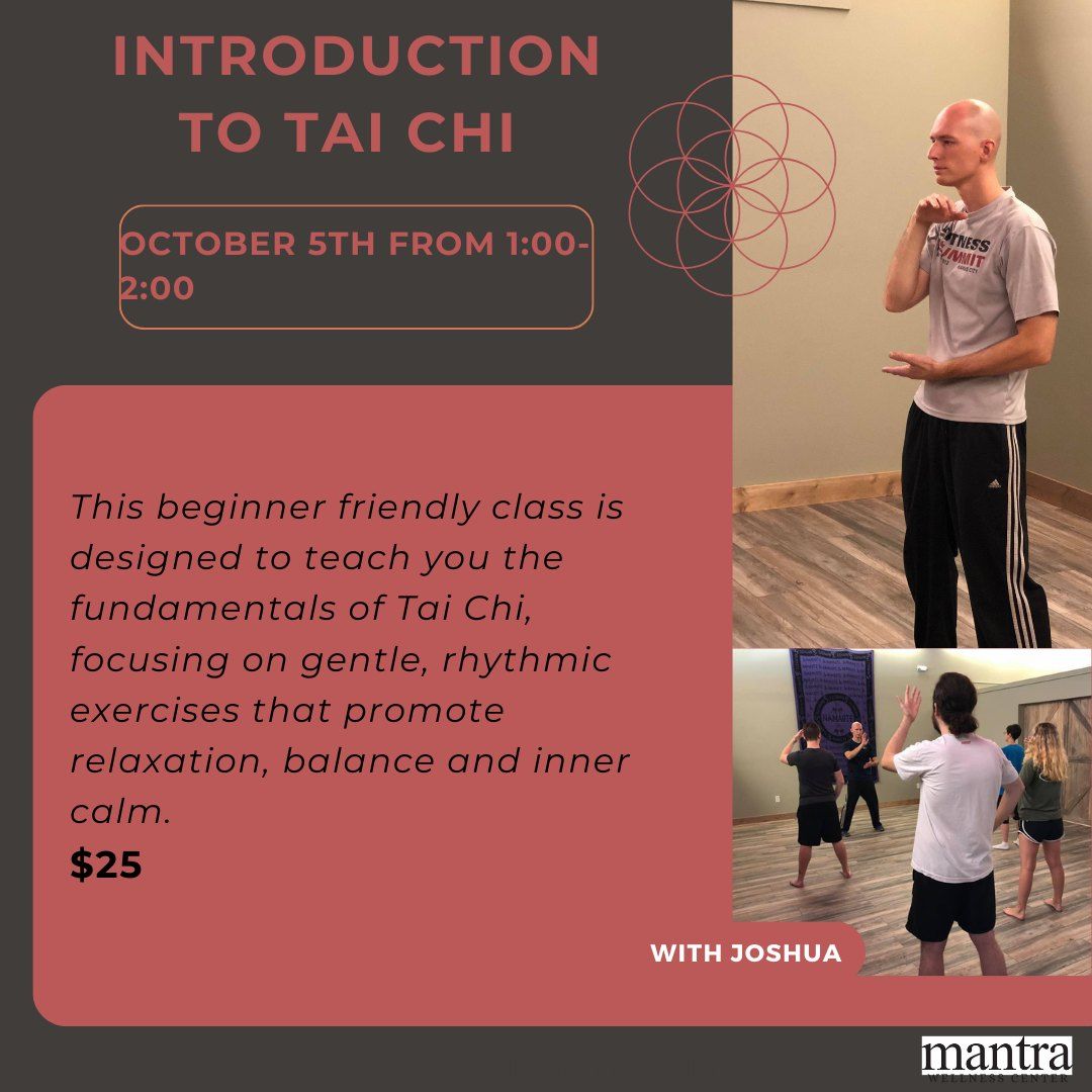 INTRO TO TAI CHI WITH JOSHUA