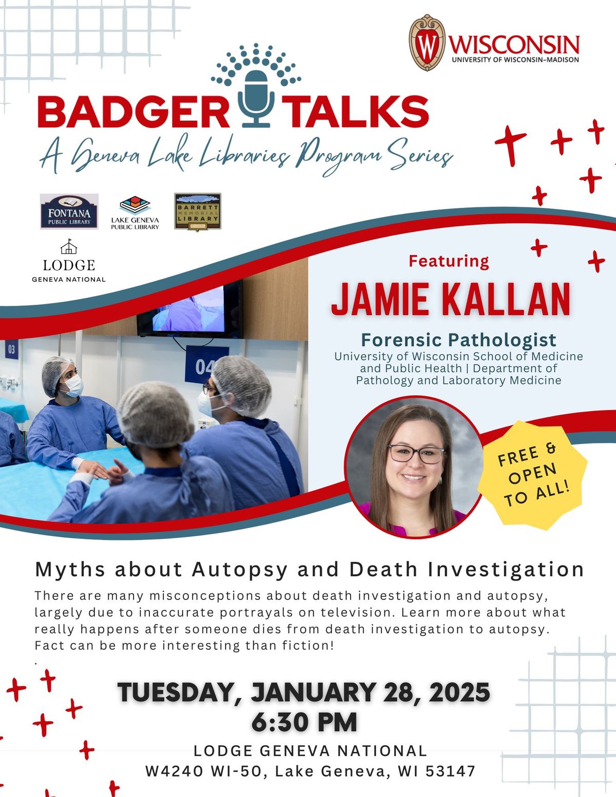 Badger Talk: Myths about Autopsy and Death Investigation