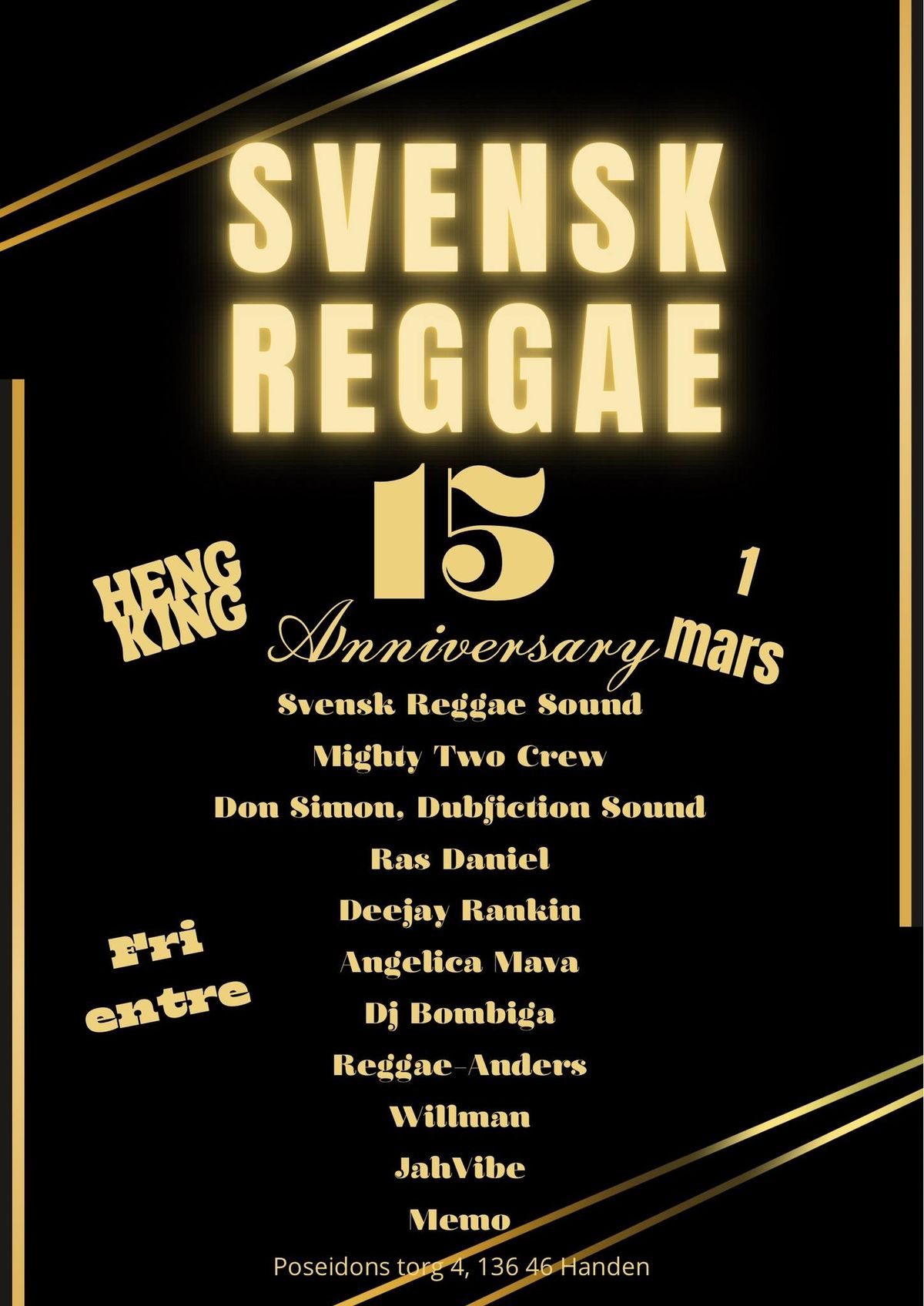 Svensk Reggae 15 \u00e5r