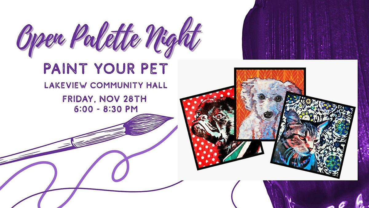Paint Your Pet with Pizazz