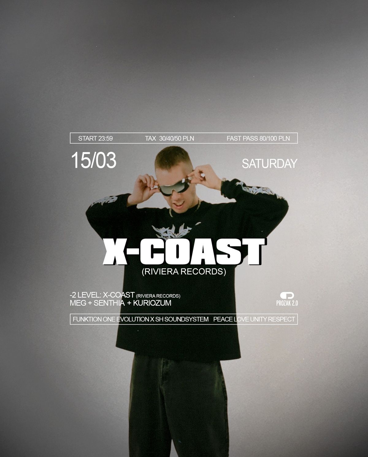 X-COAST (Riviera Records) | Prozak 2.0