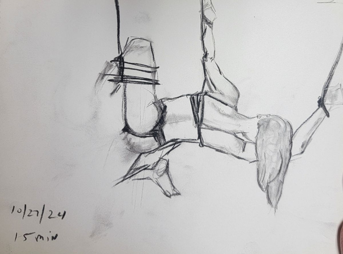 Shibari figure drawing night: Sunday b4 thanksgiving