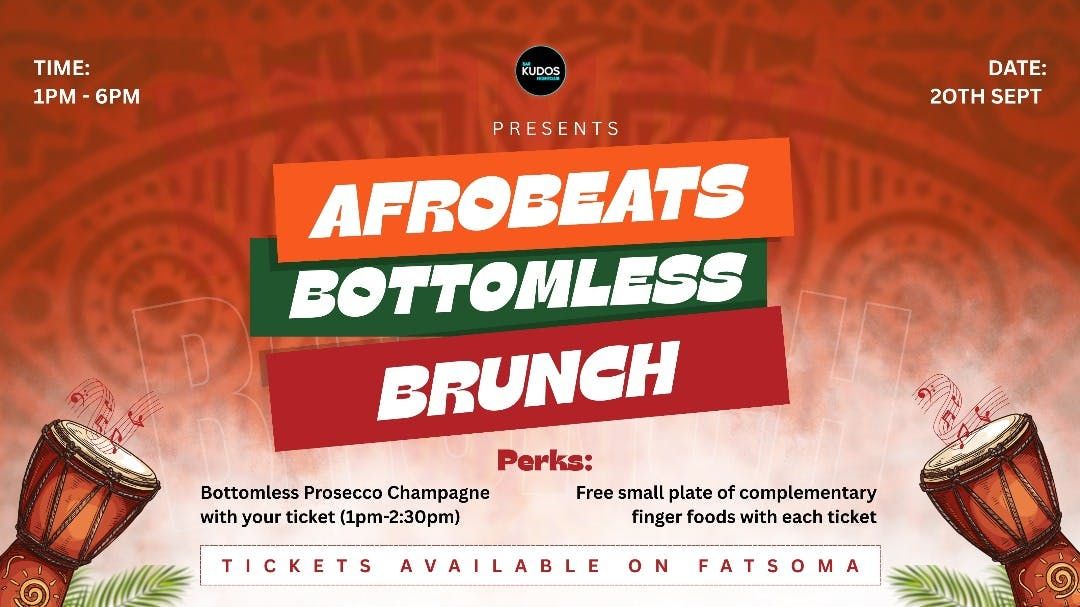 Afrobeats Bottomless Brunch 