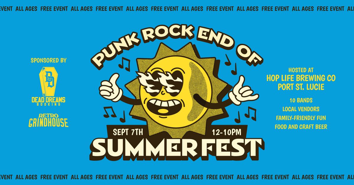 Punk Rock End Of Summer Fest