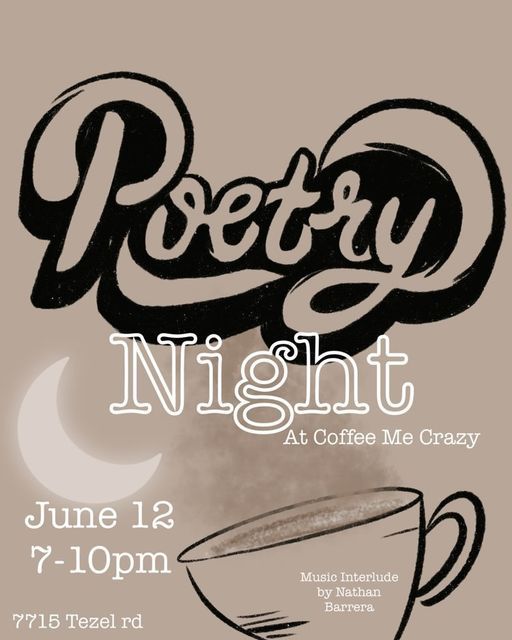 Poetry Night at Coffee Me Crazy