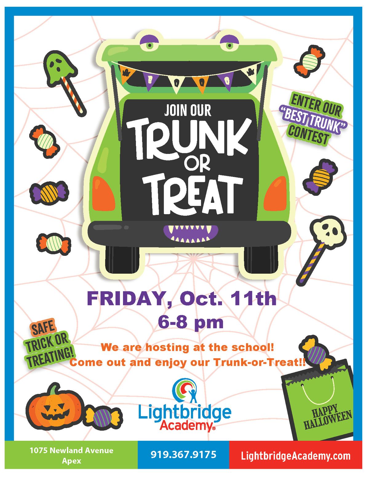 Annual Trunk or Treat!