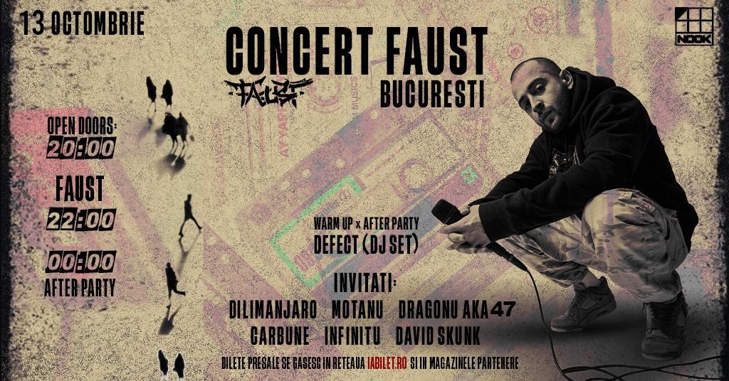 CONCERT FAUST || 13 OCTOMBRIE || NOOK