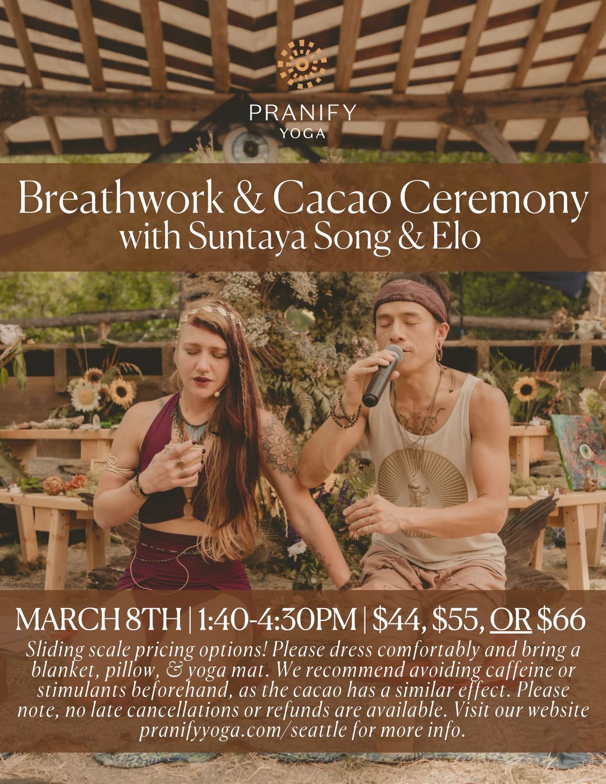 Community Cacao & Breathwork Journey at Pranify Yoga