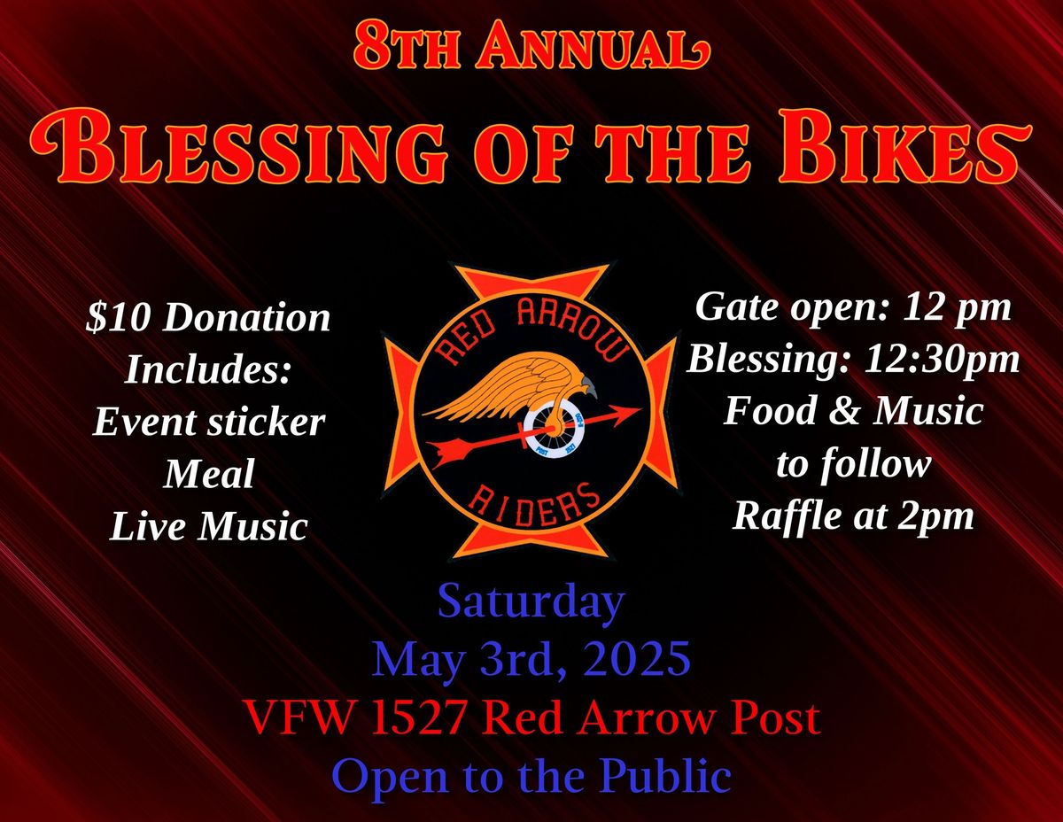 R.A.R.'s 8th Annual Blessing of the Bikes 